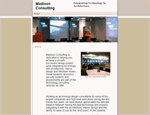 Tablet Screenshot of madisonconsulting.com